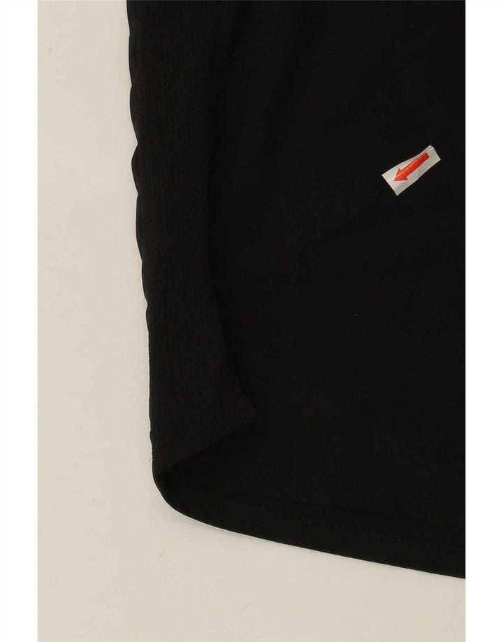 Damskie spodenki sportowe Nike Dri Fit UK 10, małe, czarne, poliestrowe