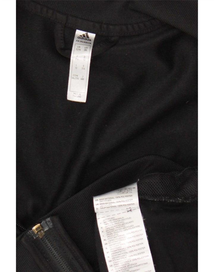 Adidas Męska bluza dresowa UK 52/54 XL Czarny poliester