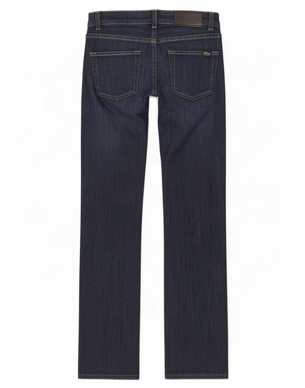 Lacoste Damskie Jeansy Bootcut UK 6 XS W26 L32 Granatowe Bawełniane