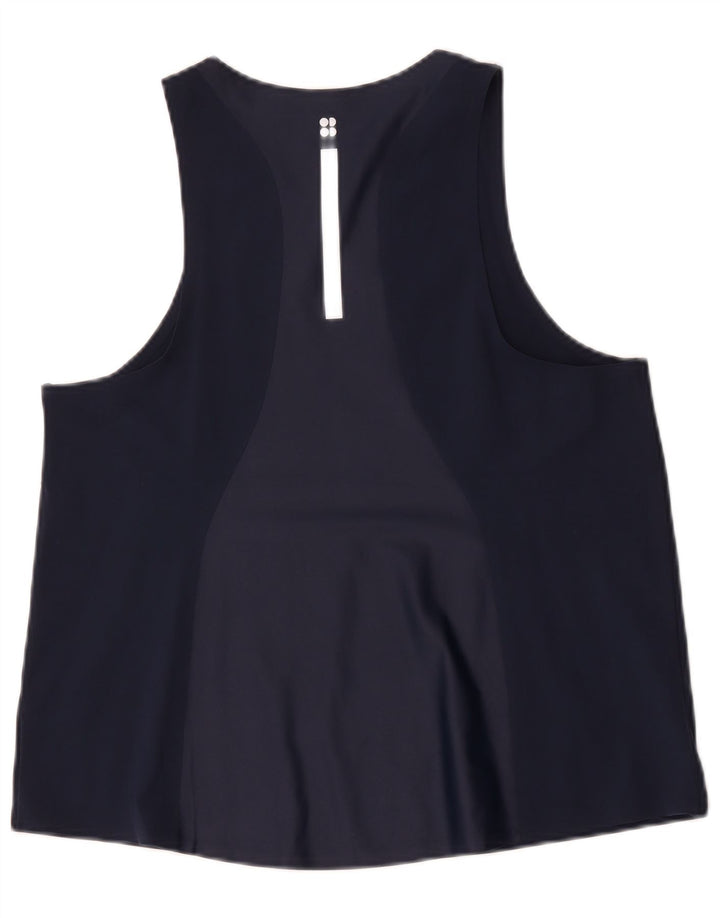Damska kamizelka Sweaty Betty Top UK 14, duża, granatowa, poliamid