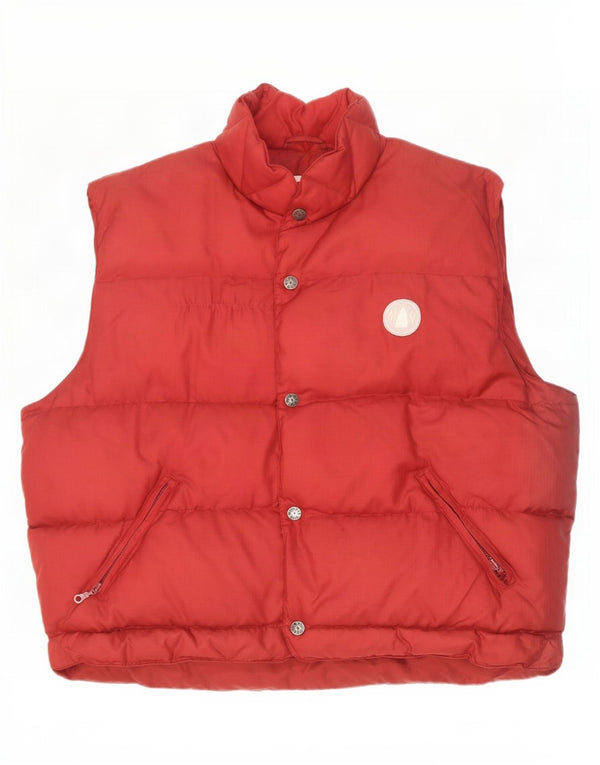 Męska wyściełana kamizelka żeglarska Murphy & Nye UK 42 XL czerwona