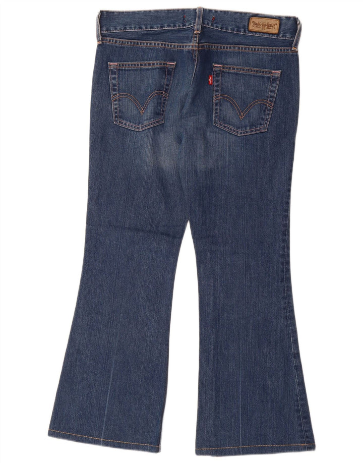 Damskie jeansy Levi's Marissa Square Cut Bootcut W31 L30 Niebieska bawełna