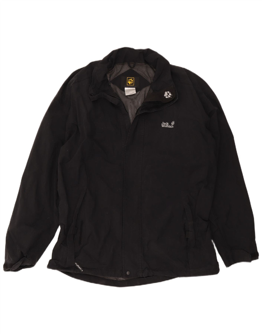 Męska kurtka wiatrówka Jack Wolfskin UK 50 3XL Czarny poliamid