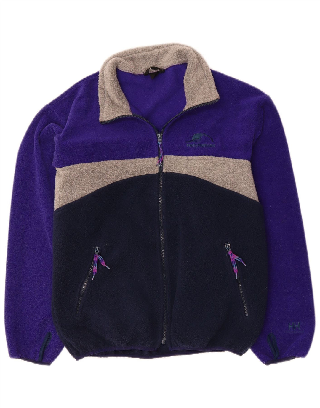 Męska kurtka polarowa HELLY HANSEN UK 38, średni granat, blok kolorów