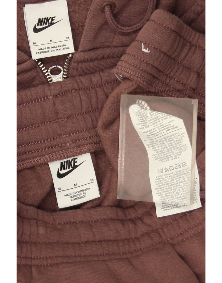 Damski dres z kapturem i kapturem Nike UK 14 Średni brązowy, bawełniany