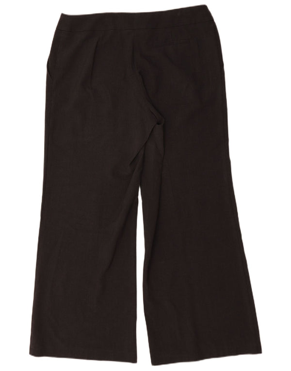 Damskie spodnie chino Marks & Spencer z szeroką nogawką UK 16, duże, W36 L32, szare