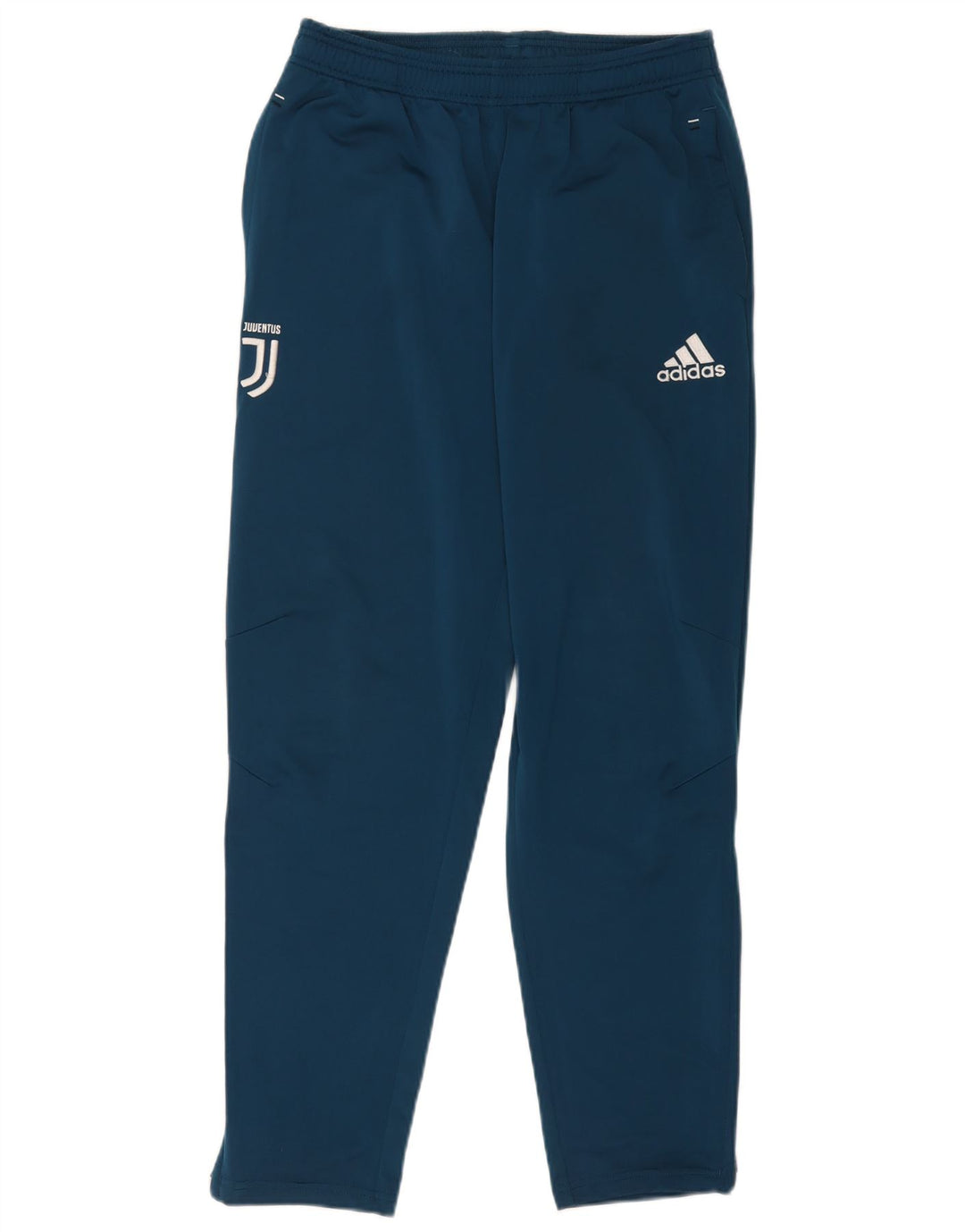 Męskie spodnie dresowe Adidas Juventus Graphic, średnioniebieskie, poliestrowe