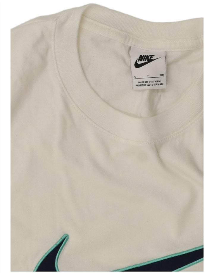 Męski T-shirt Nike z grafiką, mały, biały