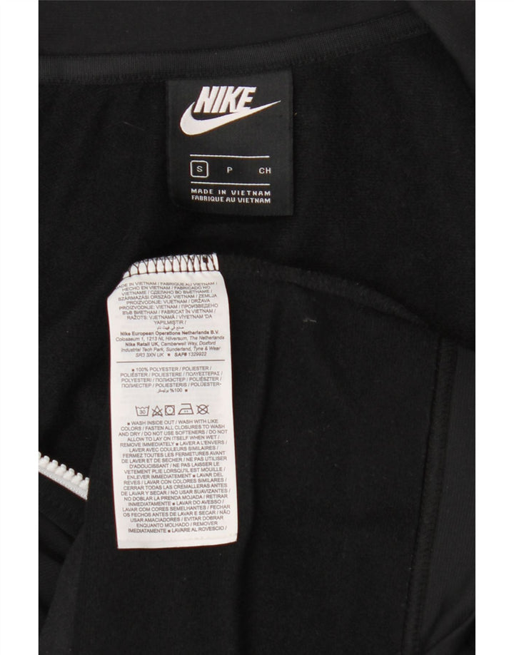 NIKE Mens Tracksuit Top Jacket Small Black Polyester Vintage Nike and Second-Hand Nike from Messina Hembry 