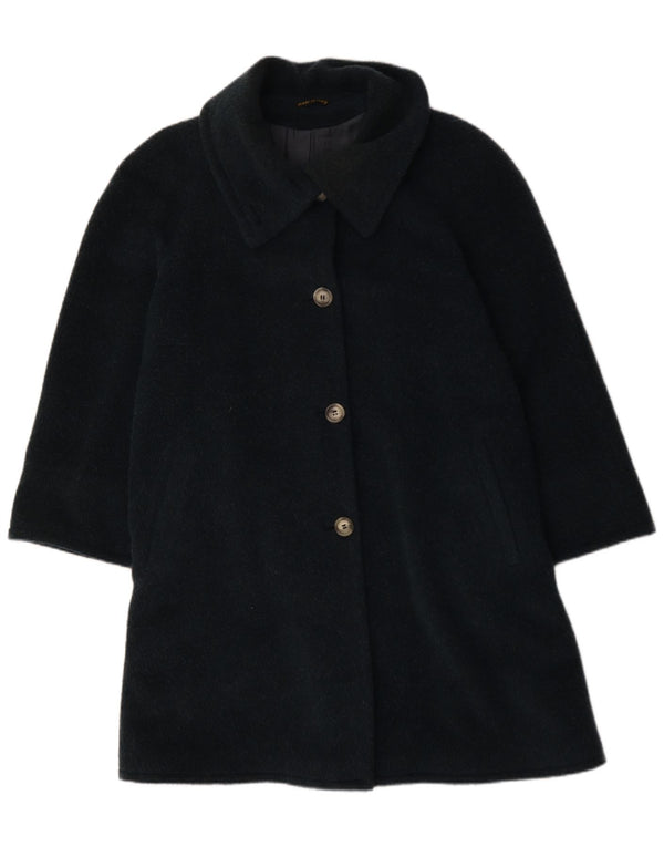 VINTAGE Damski płaszcz oversize UK 14, duży, zielony