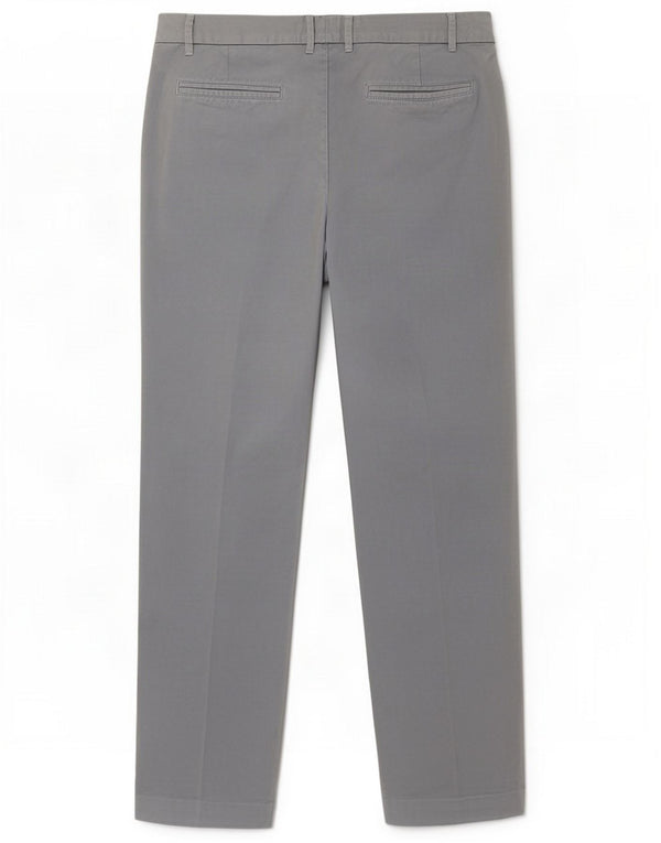 Wąskie spodnie chino damskie Fat Face UK 14 duże W36 L29 niebieskie bawełniane