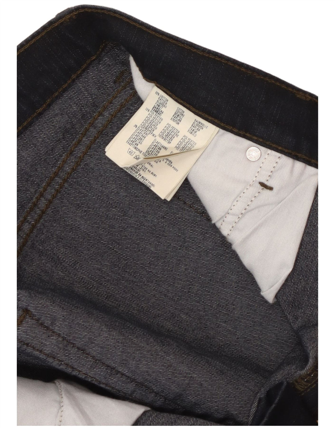 Męskie proste jeansy WRANGLER W38 L32, granatowe, bawełniane