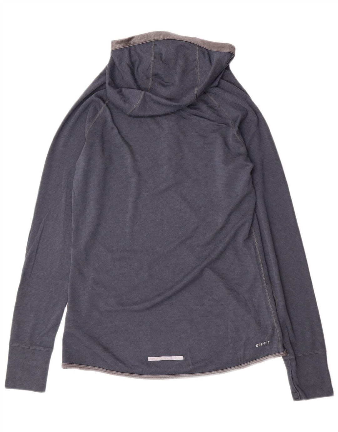 Damski dres z kapturem i kapturem NIKE Dri Fit, rozmiar UK 14, duży, granatowy