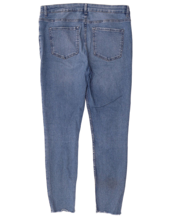 Marks & Spencer Damskie The Ivy Skinny Jeans UK 16 Duże W36 L29 Niebieskie Bawełniane