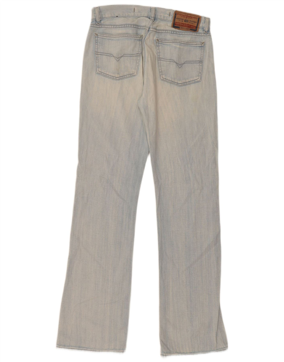 Damskie proste dżinsy Diesel W32 L34 Niebieskie bawełniane