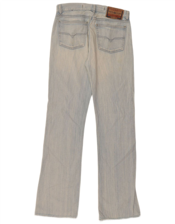 Damskie proste dżinsy Diesel W32 L34 Niebieskie bawełniane