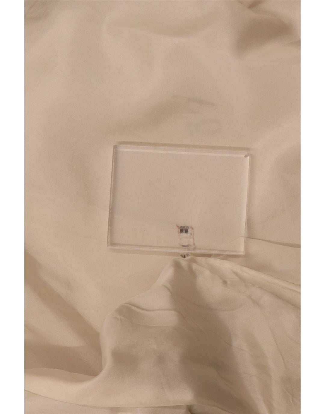 Vintage damska marynarka oversize z podwójnymi piersiami UK 14, średnia biel