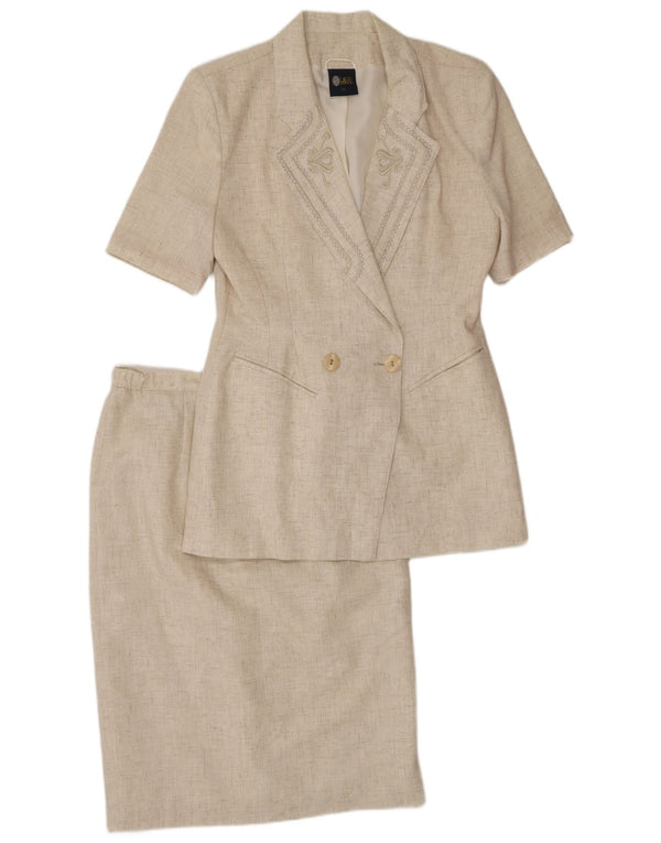 Dwuczęściowy zestaw damskich spódnic z krótkim rękawem Your Sixth Sense EU 38 Medium W28 Bei