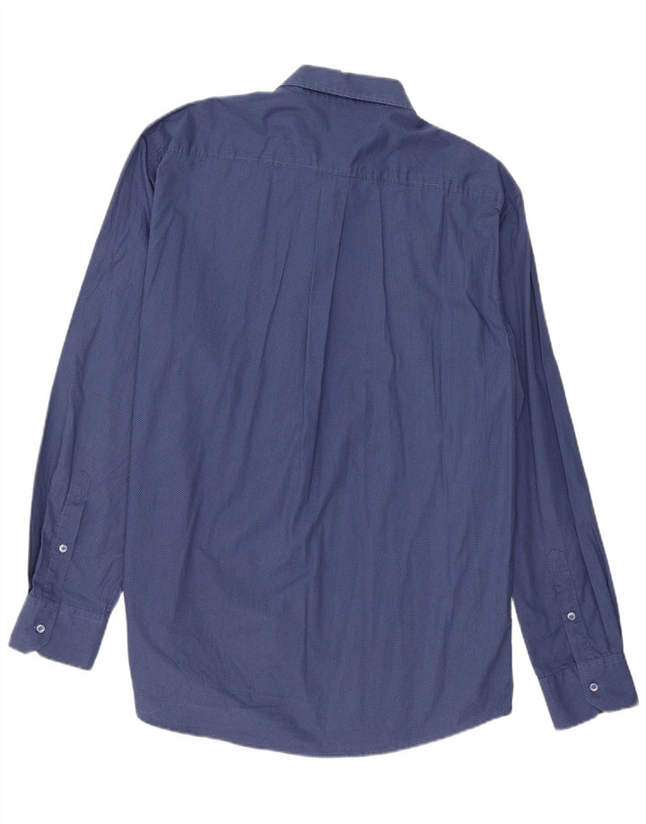 Koszula męska o regularnym kroju Dack's 2XL, granatowa, geometryczna, bawełniana