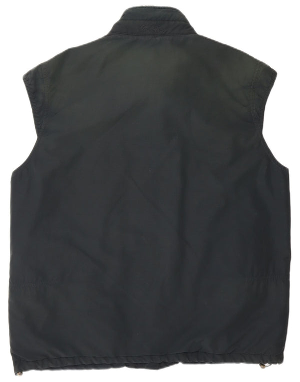 Kamizelka męska Loro Piana UK 42 XL Czarna, dziewicza wełna