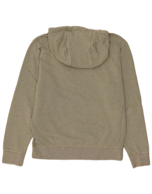 Męski sweter z kapturem Nike, mały, zielony, z bawełny w plamki