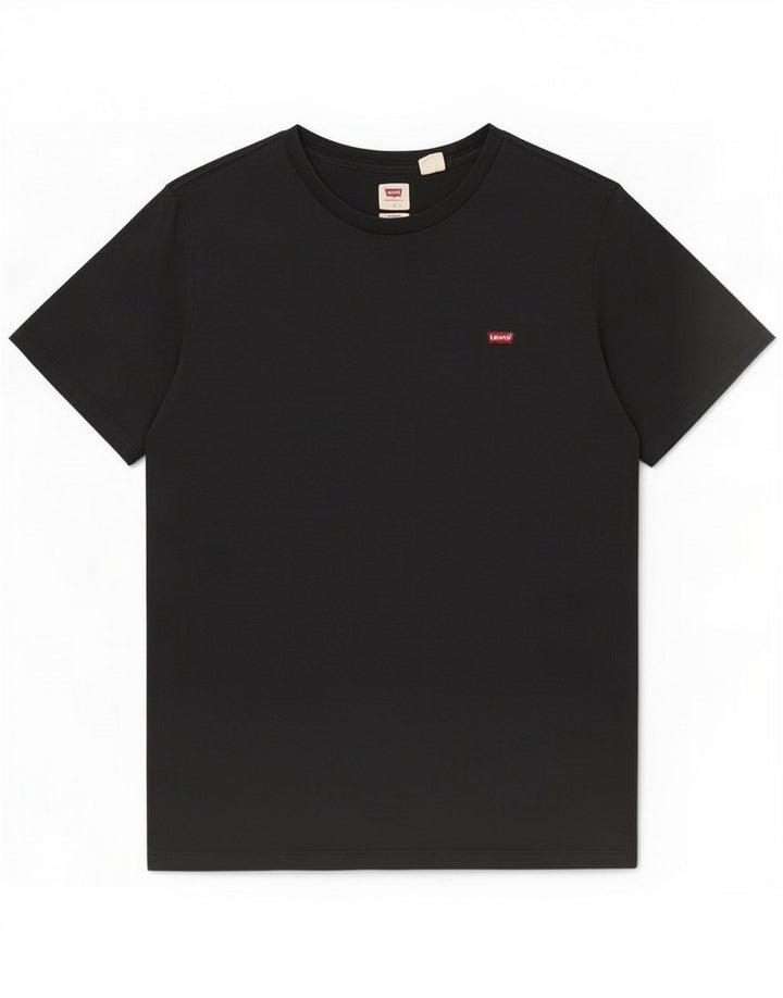 Męski standardowy T-shirt Levi's Top, duży, czarny, bawełniany