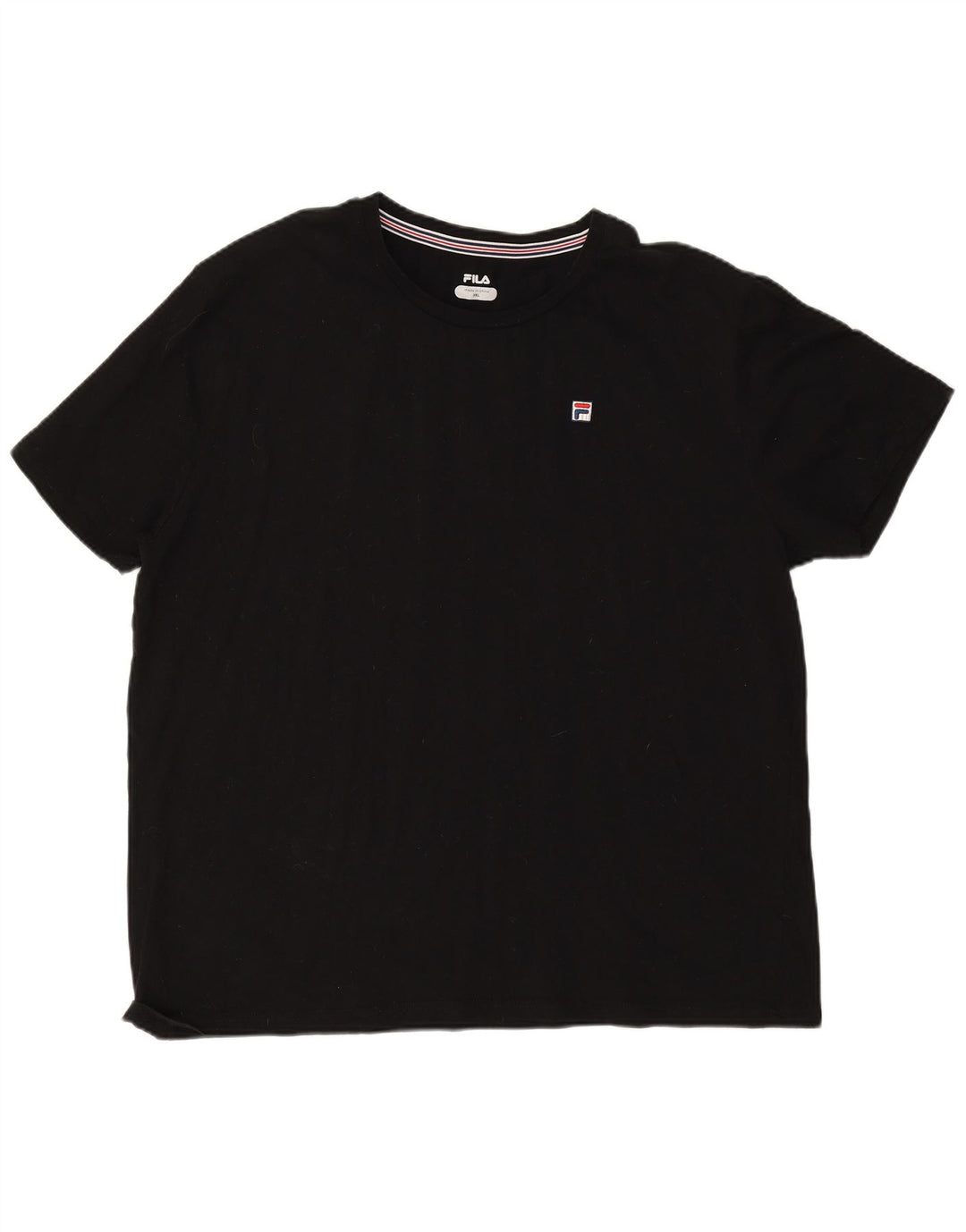T-shirt męski Fila Top 3XL, czarny, bawełniany