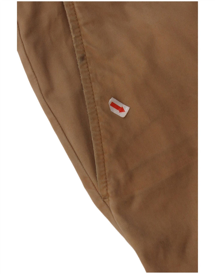 Damskie proste spodnie chino TOMMY HILFIGER W32 L32 beżowa bawełna
