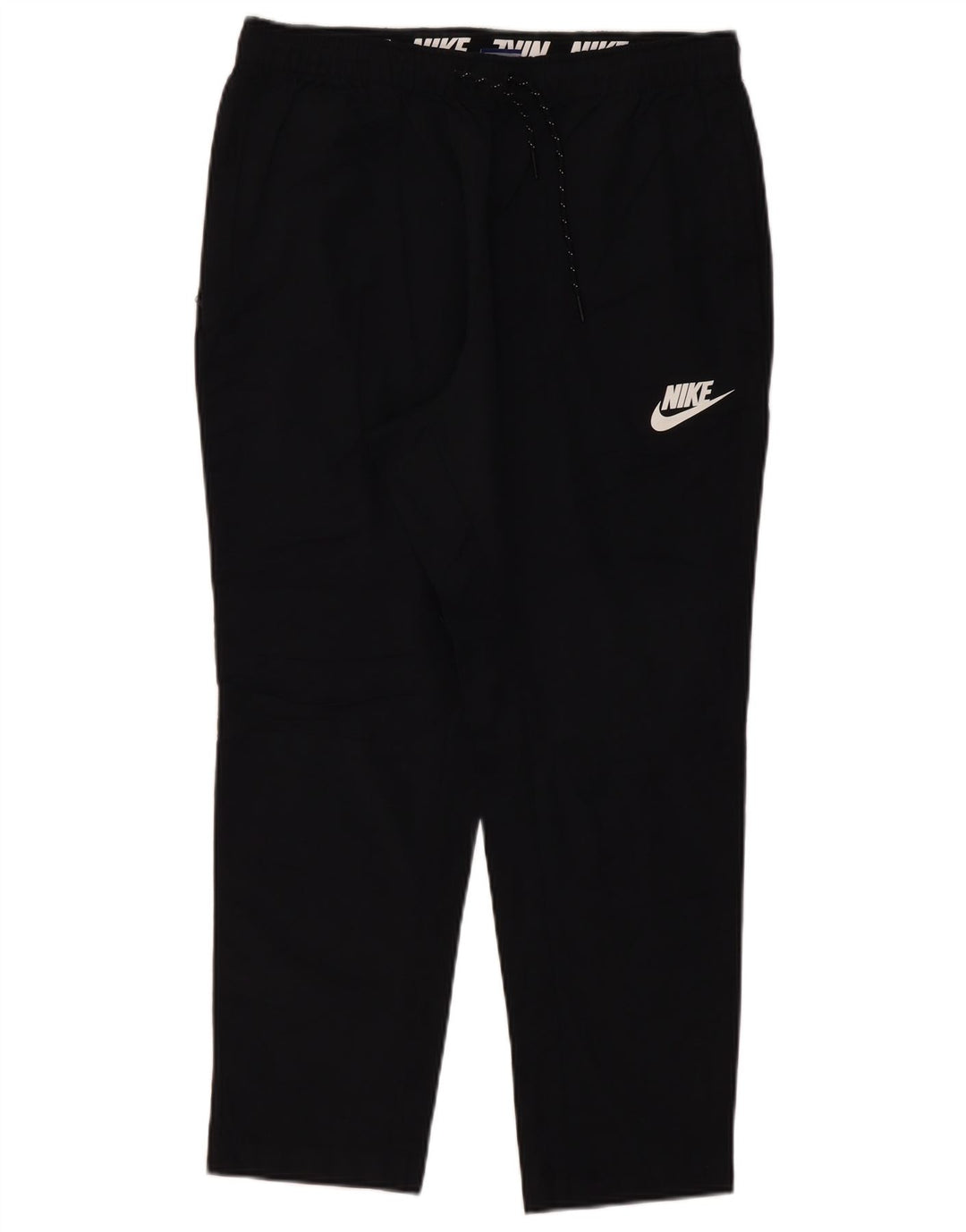 Damskie spodnie dresowe Nike UK 14, duże, czarne, bawełniane