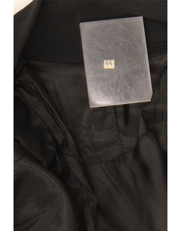 Vintage damski płaszcz oversize it 44 Medium Black