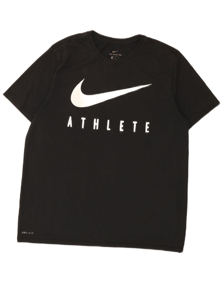 Męski T-shirt Nike Dri Fit Graphic Top XL Czarny