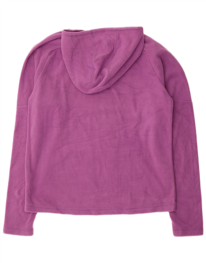 HELLY HANSEN Dziewczęcy sweter polarowy z grafiką, 15-16 lat, fioletowy poliester