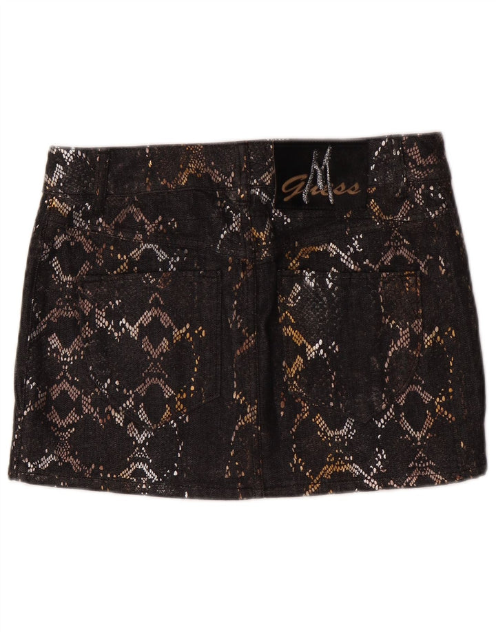 Damska spódnica dżinsowa Guess By Marciano IT 42 Medium W30 Czarna bawełna