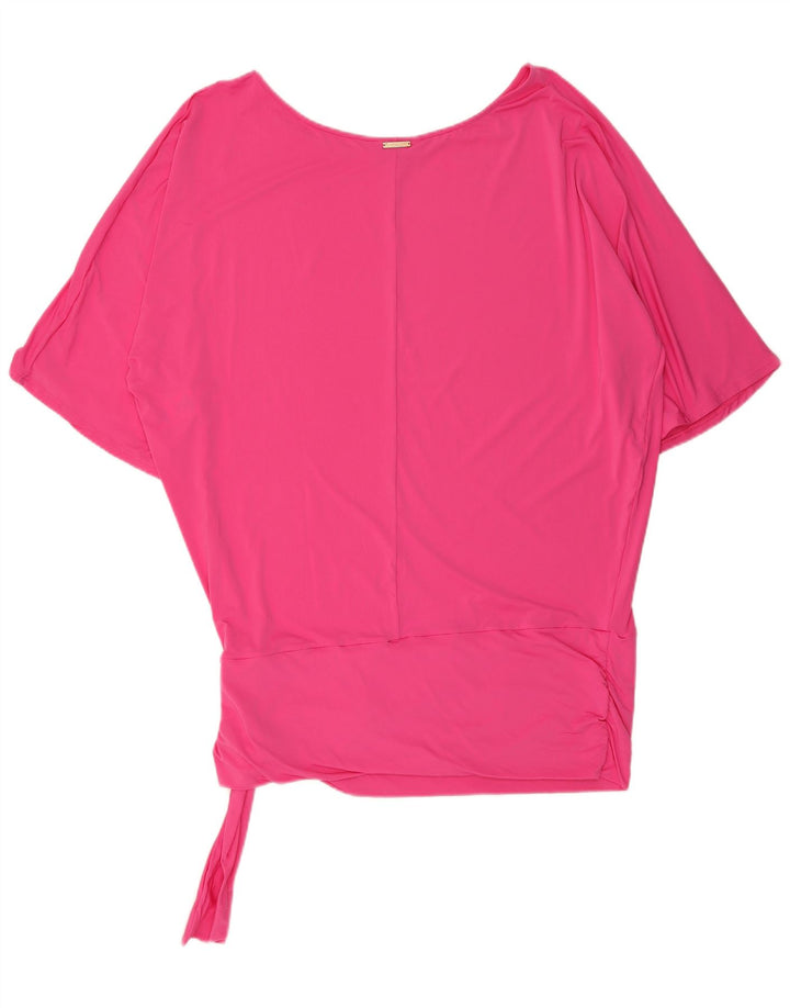 Damska tunika oversize Michael Kors UK 16, duży, różowy nylon
