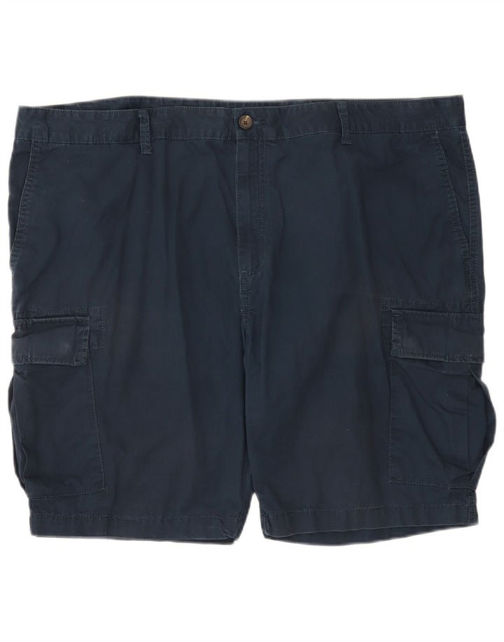 Marks & Spencer Męskie spodenki cargo W44 2XL Granatowe, bawełniane