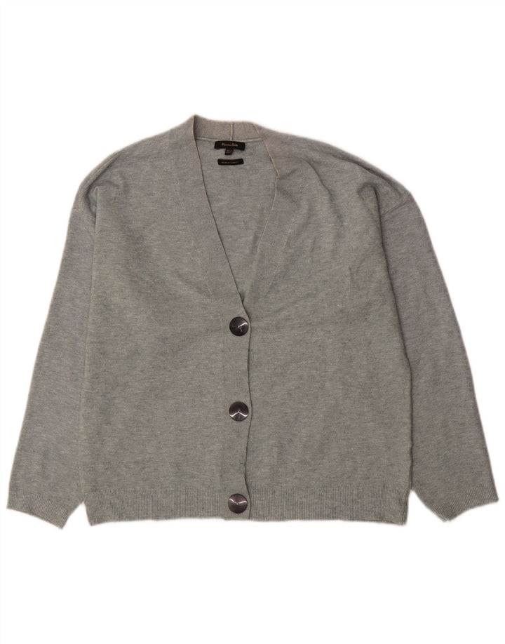 Damski sweter oversize Massimo Dutti UK 6 XS, szary