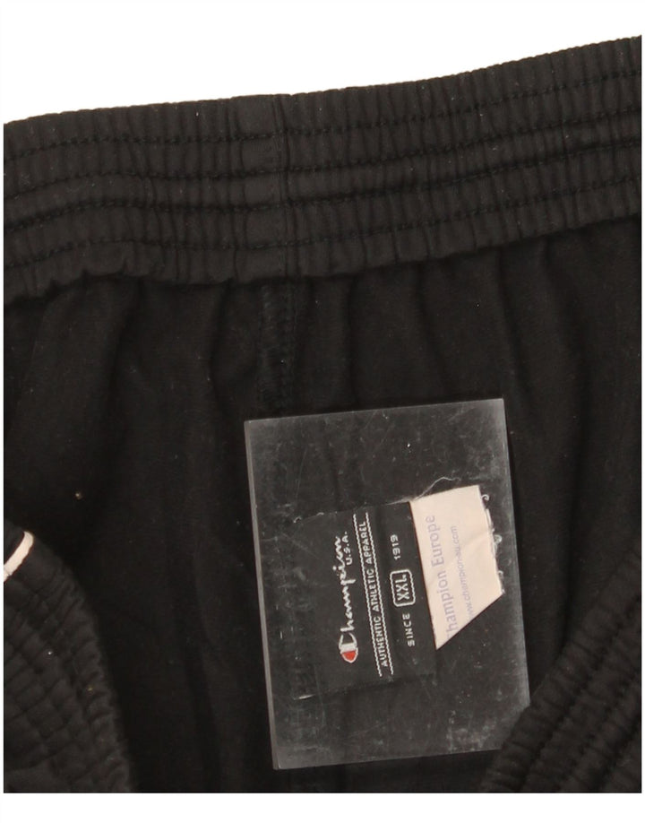 CHAMPION Mens Tracksuit Trousers 2XL Black Polyester