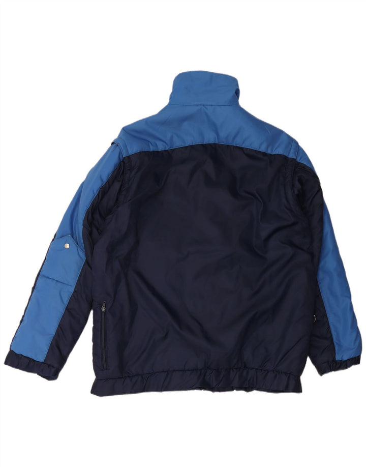 Męska ocieplana kurtka VINTAGE UK 42 XL w kolorze granatowym