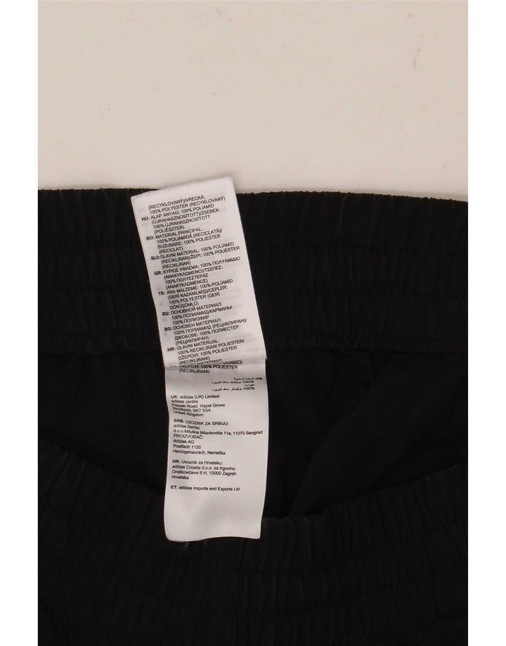 Damskie spodenki sportowe Adidas UK 8/10 Mały czarny poliamid