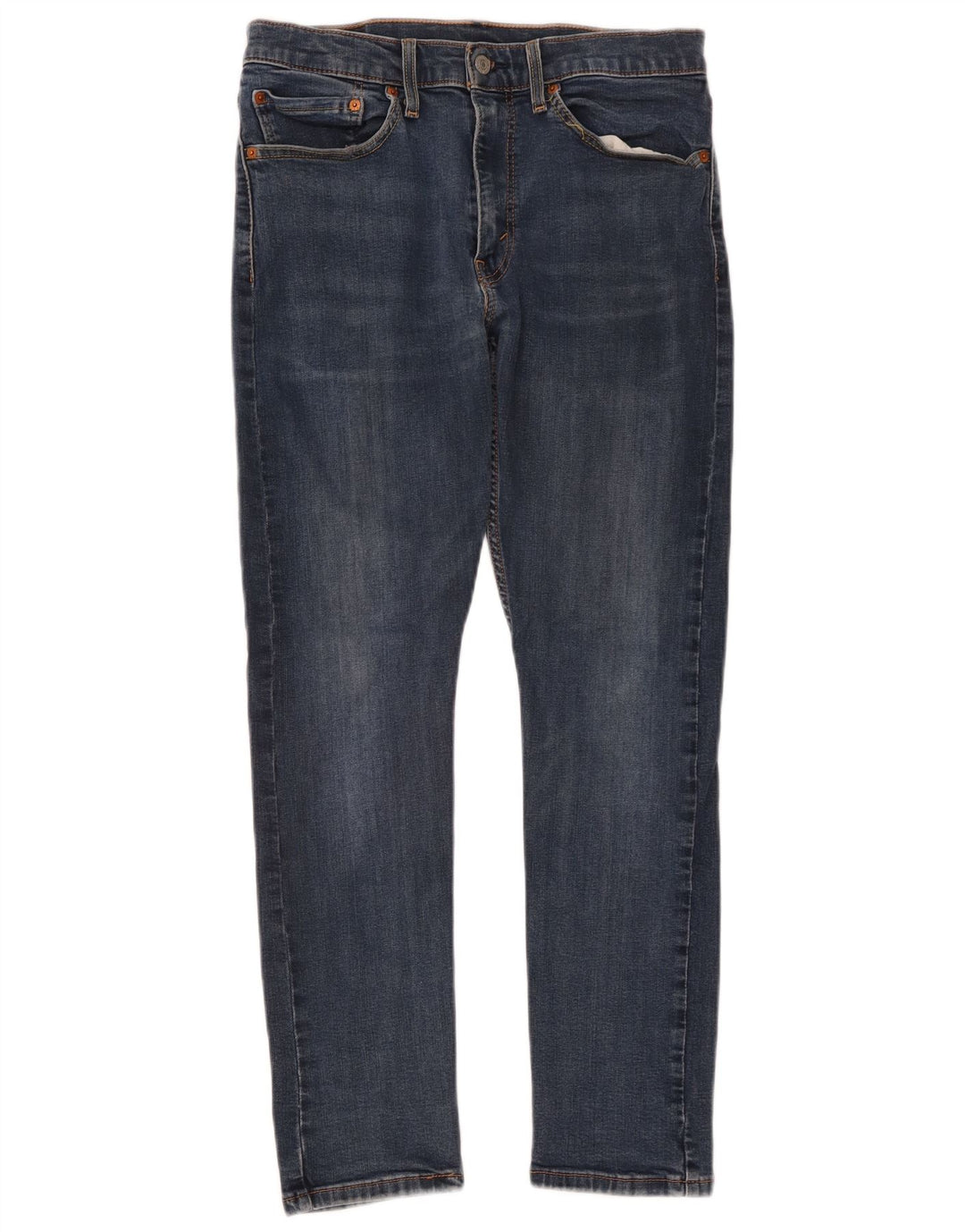 Męskie jeansy LEVI'S 512 Slim, zwężane, W34 L30, niebieska bawełna