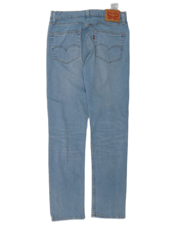 Męskie jeansy Levi's 511 Slim W32 L32 Niebieska bawełna