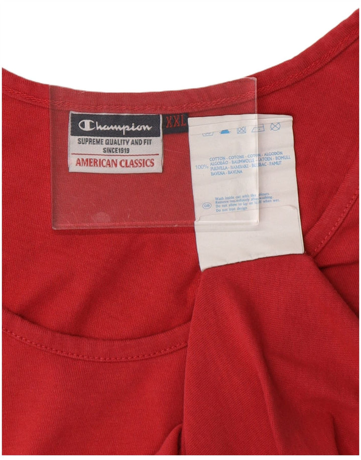 Koszulka damska CHAMPION UK 20 2XL Różowa bawełna