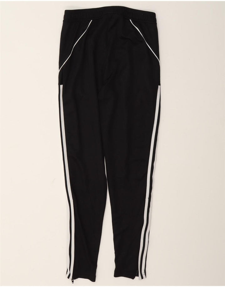 Męskie spodnie dresowe Adidas Slim Fit, małe, czarne, poliestrowe