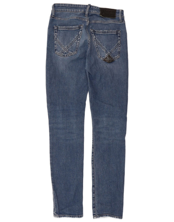 Roy Rogers Męskie jeansy slim W30 L30 Niebieskie bawełniane