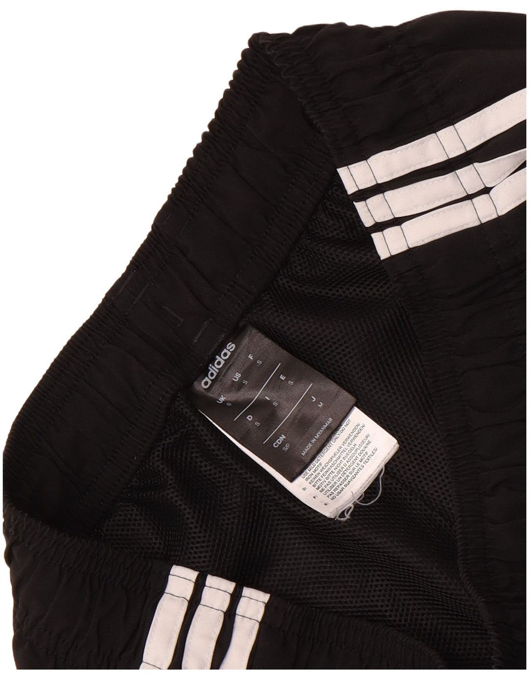 Męskie spodenki sportowe Adidas, małe, czarne, poliestrowe