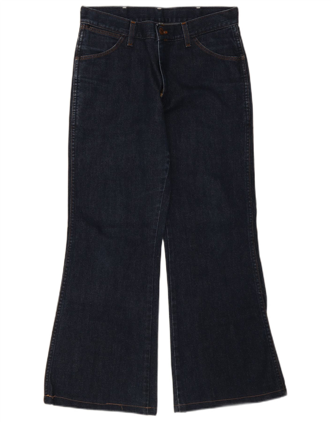Męskie jeansy rozkloszowane Wrangler W30 L28 Granatowe, bawełniane