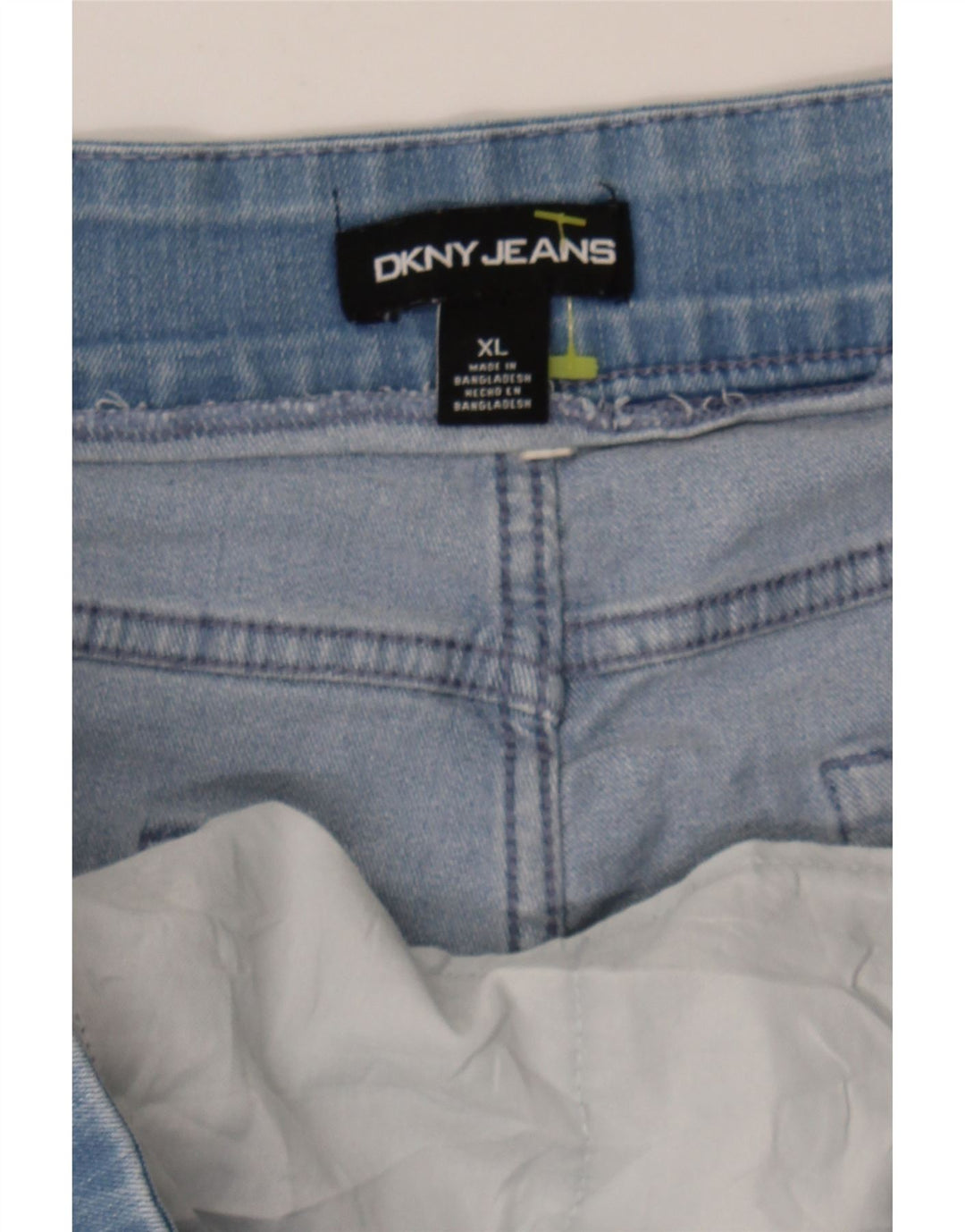 DKNY Mens Denim Shorts XL W38 Blue Cotton Vintage Dkny and Second-Hand Dkny from Messina Hembry 