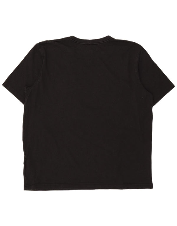 T-shirt męski Carhartt o swobodnym kroju, XL, czarny, bawełniany