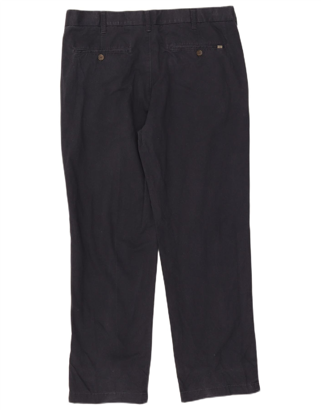Męskie spodnie typu chino Straight Regular Marks & Spencer W38 L31 granatowe