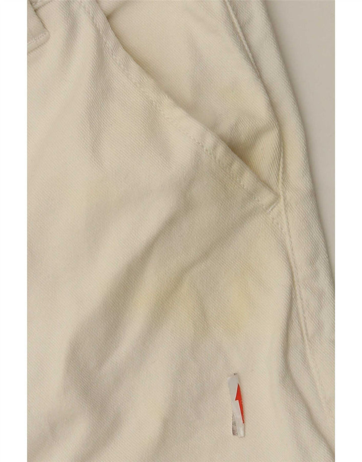 Męskie spodenki Chino Zara EU 42 Large W32 Biała bawełna